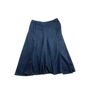 Women's Ralph Luren Cotton Demin Skirt - Size XL